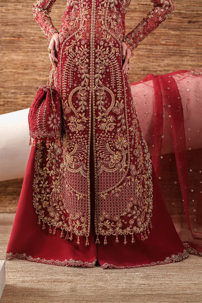 EMAAN ADEEL Starlit Jewels Ruby Veil - 07
