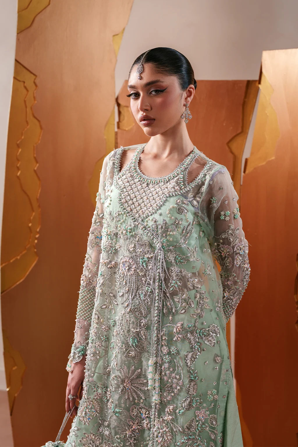 EMAAN ADEEL Starlit Jewels Moonstone Gleam - 01