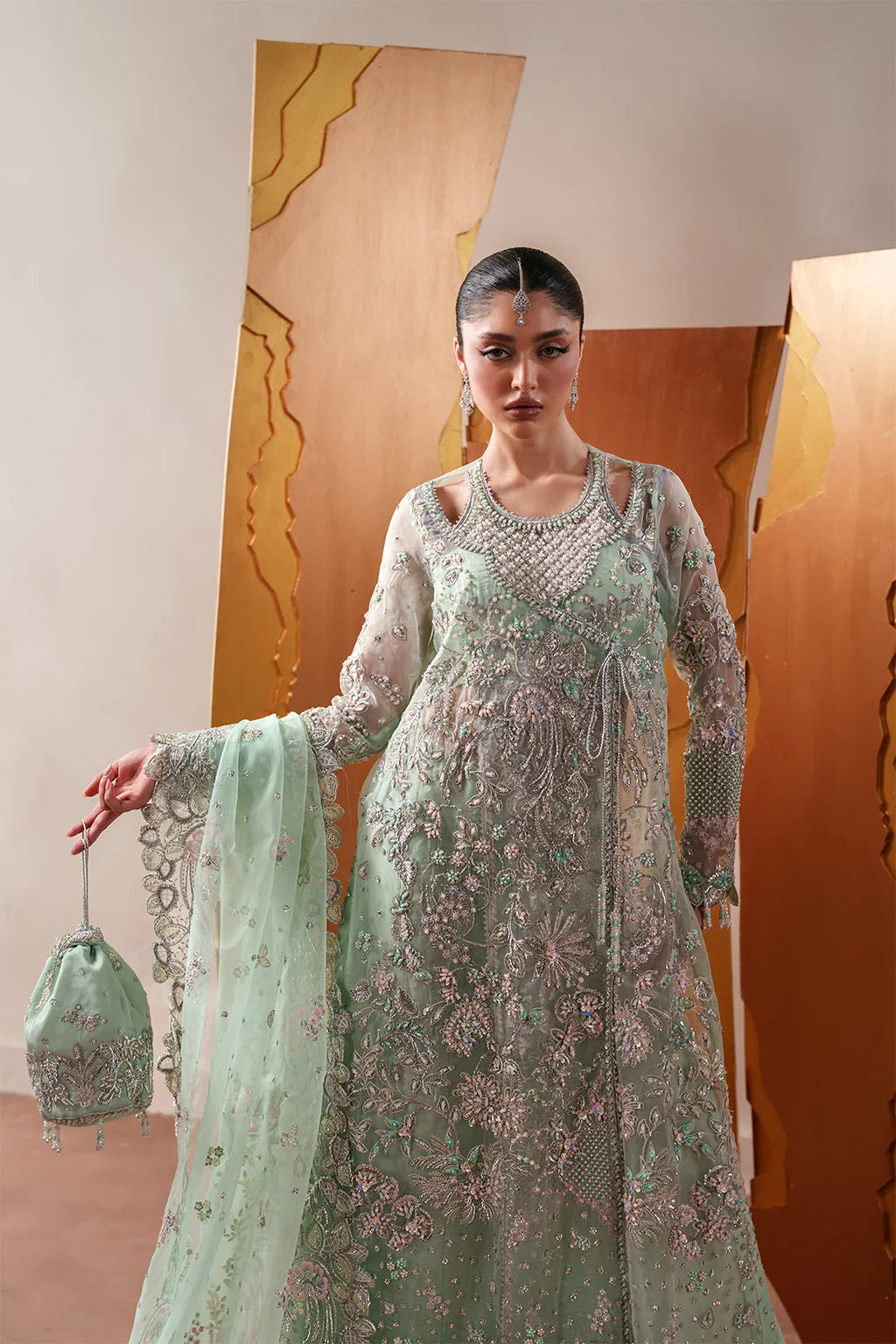 EMAAN ADEEL Starlit Jewels Moonstone Gleam - 01