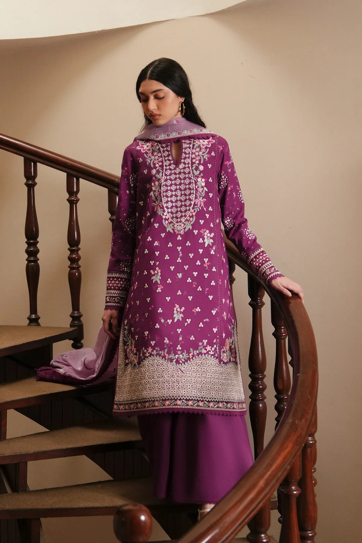 AFROZEH Florette'26 Lilace FWU-0049-3PO