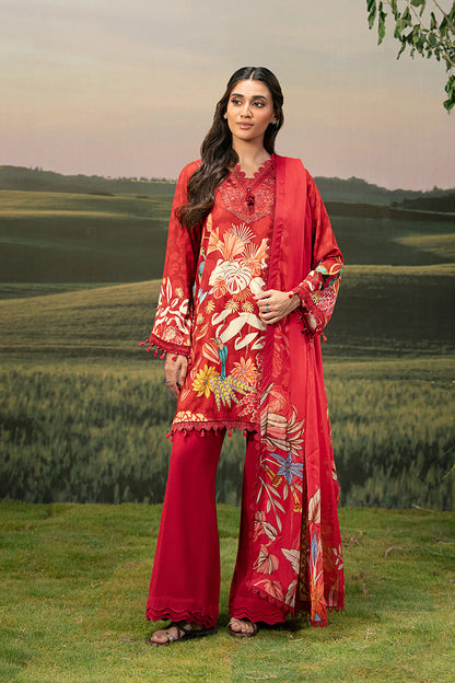 M. Basic by MARIA. B. 3 Pc Unstitched Embroidered Arabic Lawn Suit | MB-PFUS25-05B