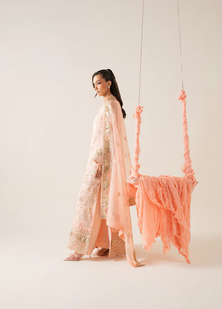FREESIA ZAIB 3 Piece Embroirdered Chiffon ELYNA - FS50127