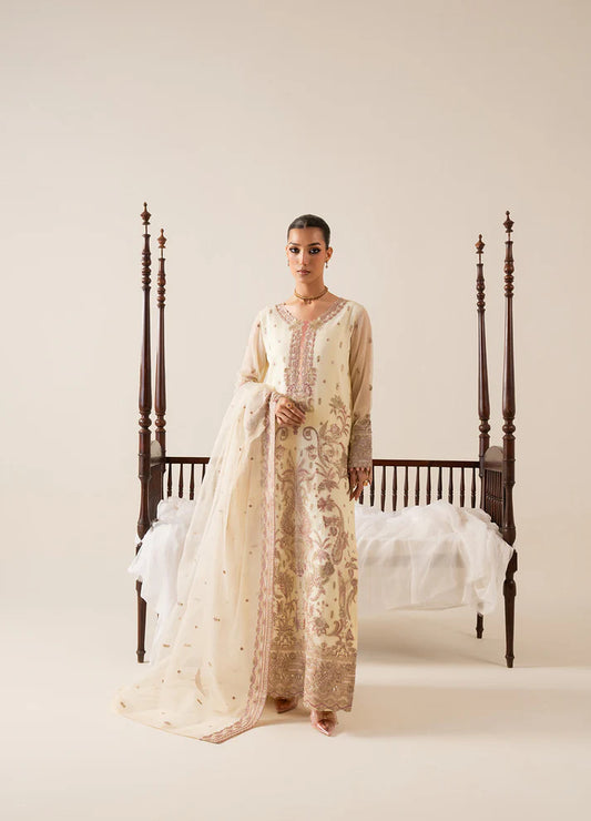 FREESIA ZAIB 3 Piece Embroirdered Chiffon LILI - FS50128