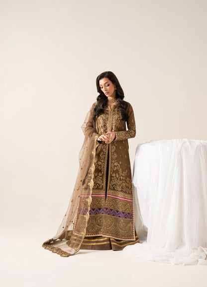 FREESIA ZAIB 3 Piece Embroirdered Chiffon OLYMPE - FS50133
