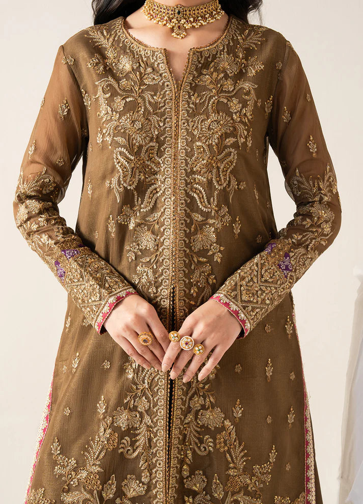 FREESIA ZAIB 3 Piece Embroirdered Chiffon OLYMPE - FS50133
