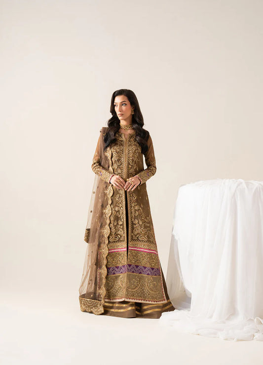 FREESIA ZAIB 3 Piece Embroirdered Chiffon OLYMPE - FS50133
