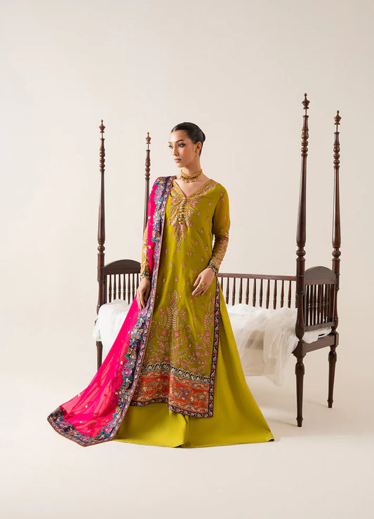 FREESIA ZAIB 3 Piece Embroirdered Chiffon REINE - FS50134