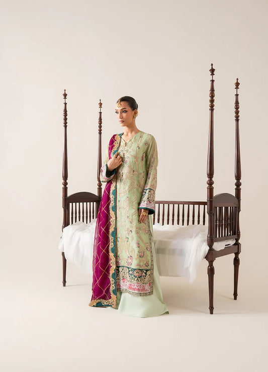 FREESIA ZAIB 3 Piece Embroirdered Chiffon COSETTE - FS50135