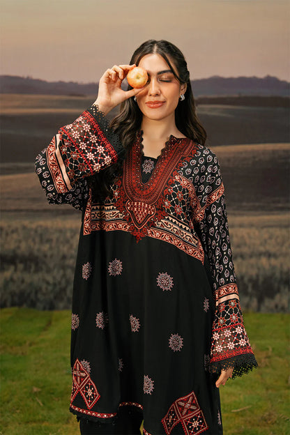 M. Basic by MARIA. B. 3 Pc Unstitched Embroidered Arabic Lawn Suit | MB-PFUS25-09A