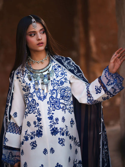 MAHNUR Gul Luxury Lawn '26 G-008