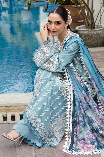 MOTIFZ 5301-ELAYNE EMBROIDERED LAWN UNSTITCHED