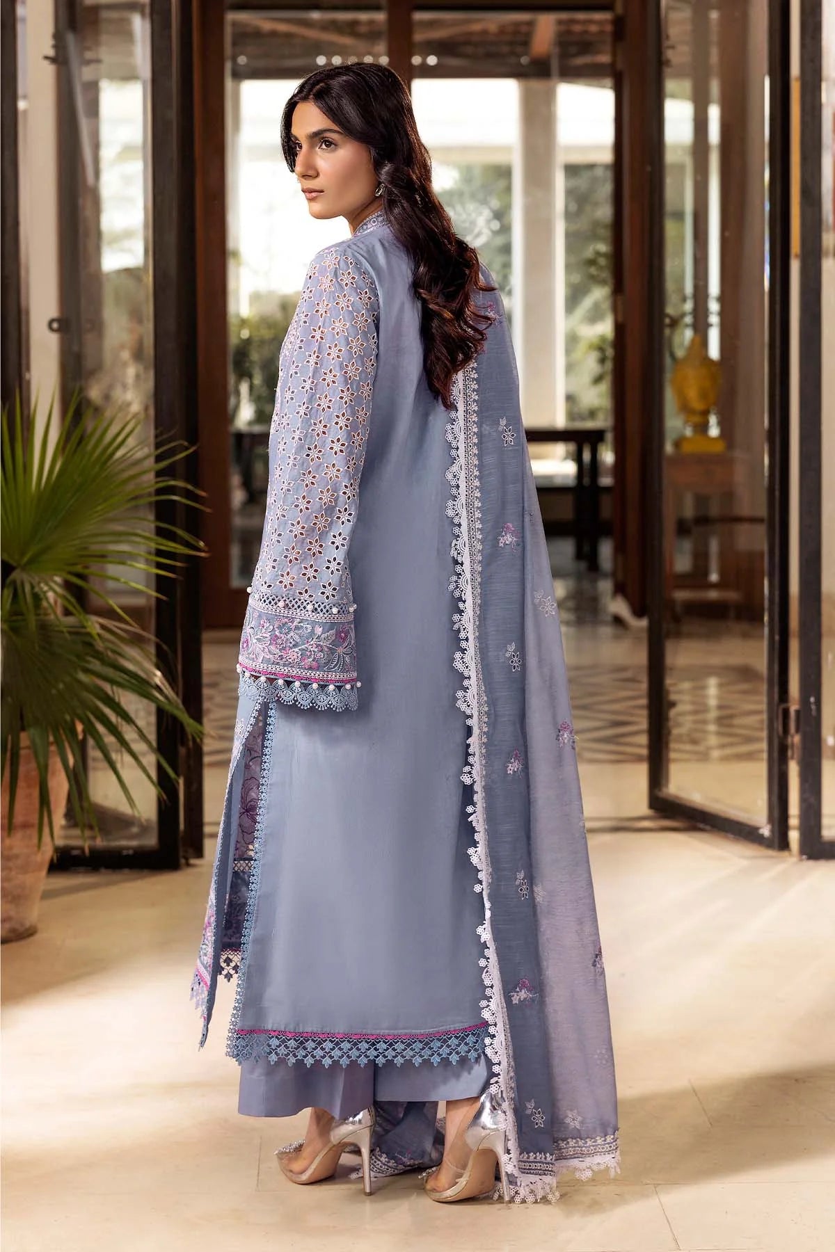 MOTIFZ 5302-ROSALIE EMBROIDERED LAWN UNSTITCHED