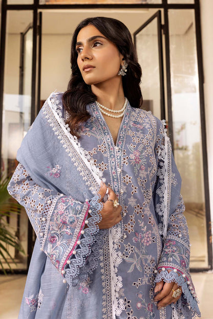 MOTIFZ 5302-ROSALIE EMBROIDERED LAWN UNSTITCHED