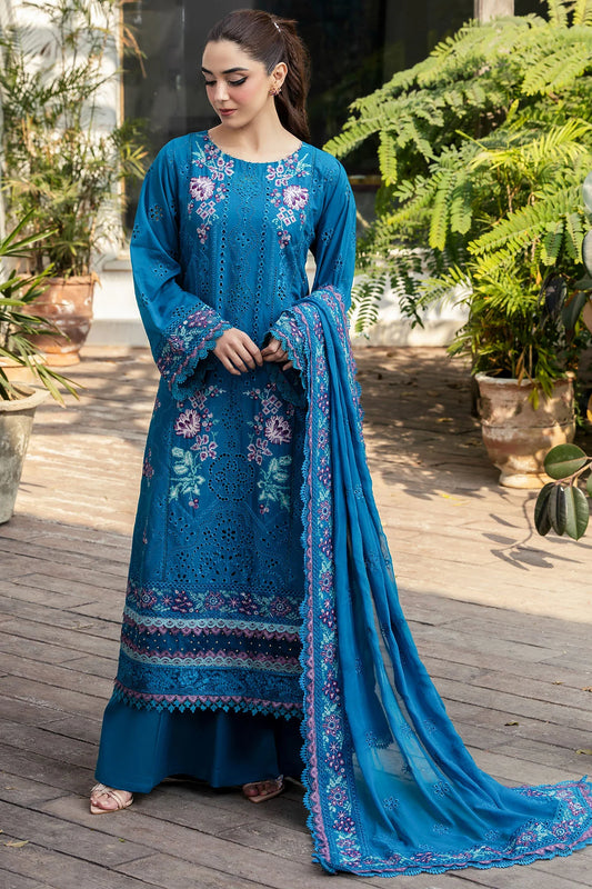 MOTIFZ PREMIUM LAWN 5310-MARGO EMBROIDERED LAWN UNSTITCHED