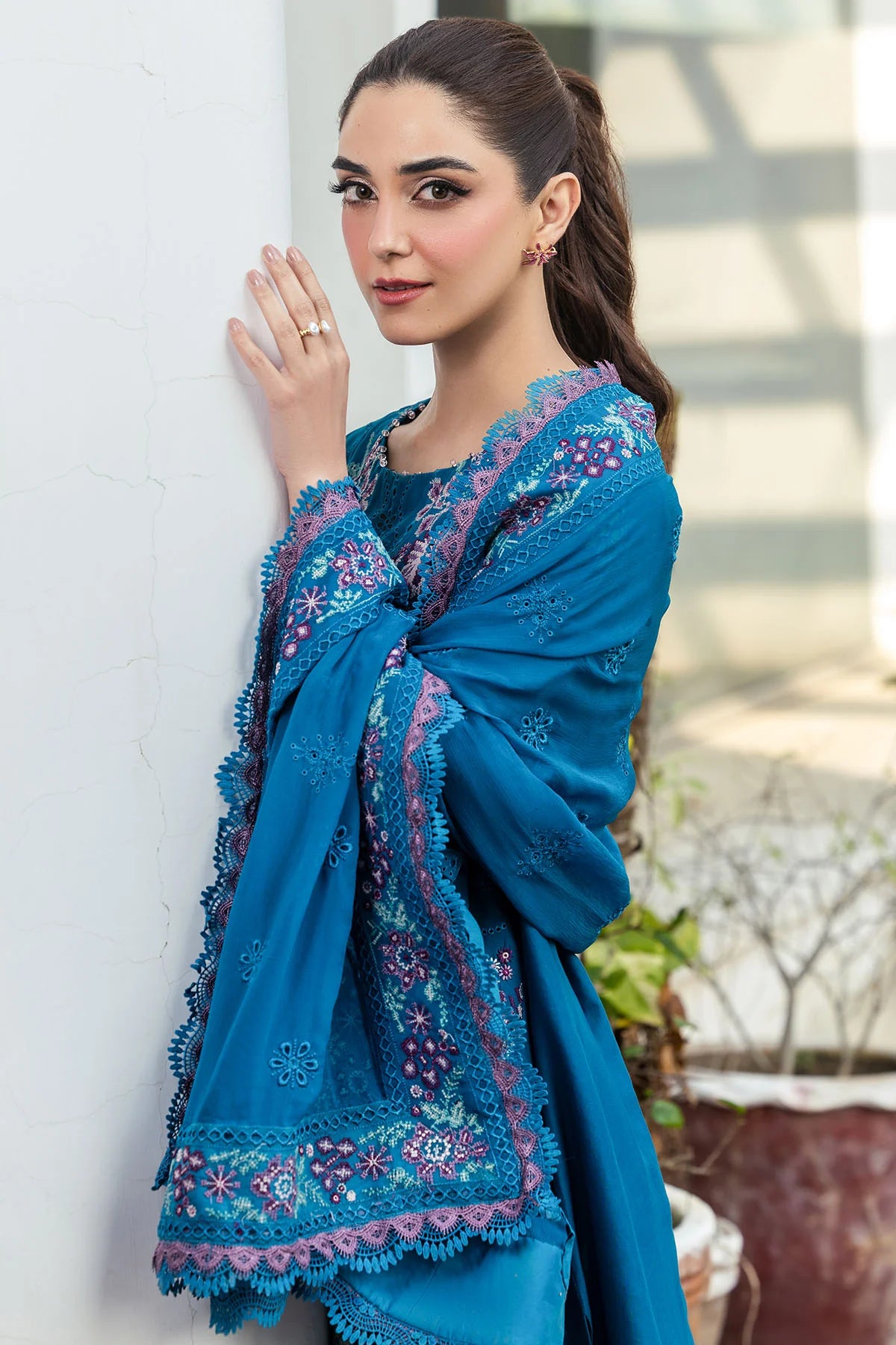 MOTIFZ PREMIUM LAWN 5310-MARGO EMBROIDERED LAWN UNSTITCHED