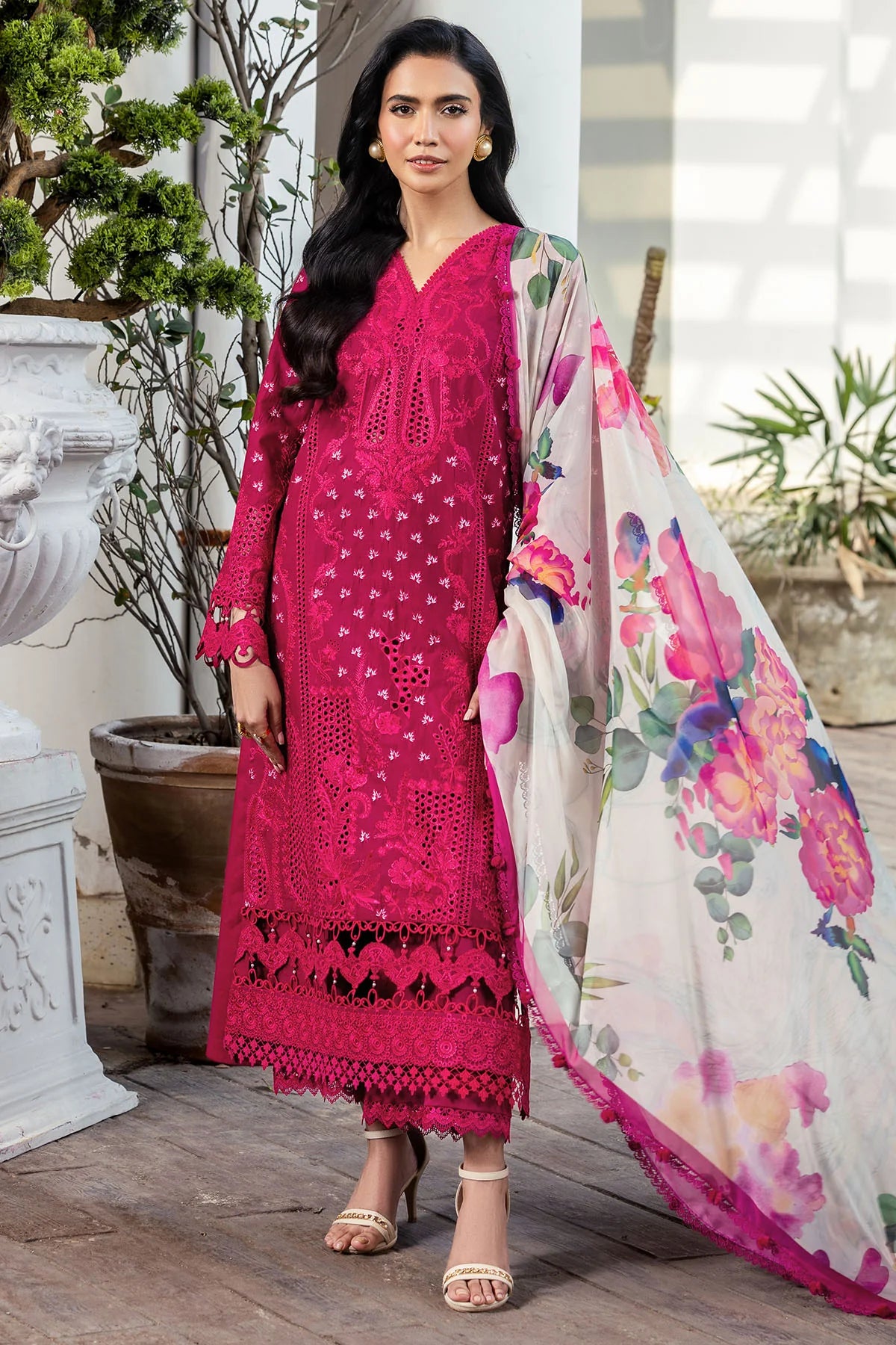 MOTIFZ PREMIUM LAWN 5311-LIANA EMBROIDERED LAWN UNSTITCHED