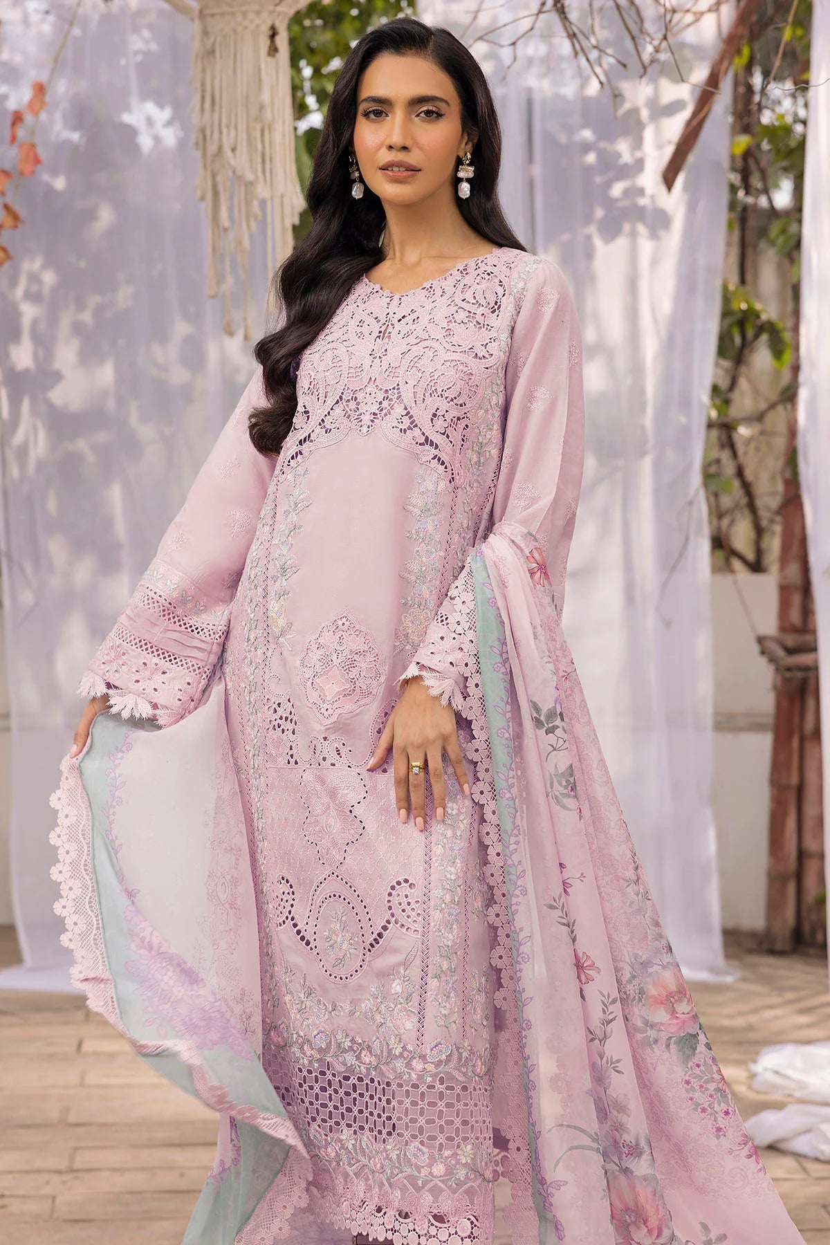 MOTIFZ PREMIUM LAWN 5312-AVELINE EMBROIDERED LAWN UNSTITCHED