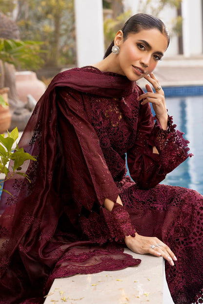 MOTIFZ PREMIUM LAWN 5313-SABINE EMBROIDERED LAWN UNSTITCHED