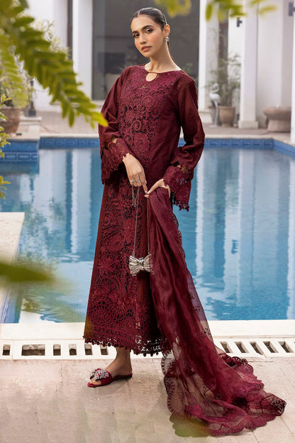 MOTIFZ PREMIUM LAWN 5313-SABINE EMBROIDERED LAWN UNSTITCHED