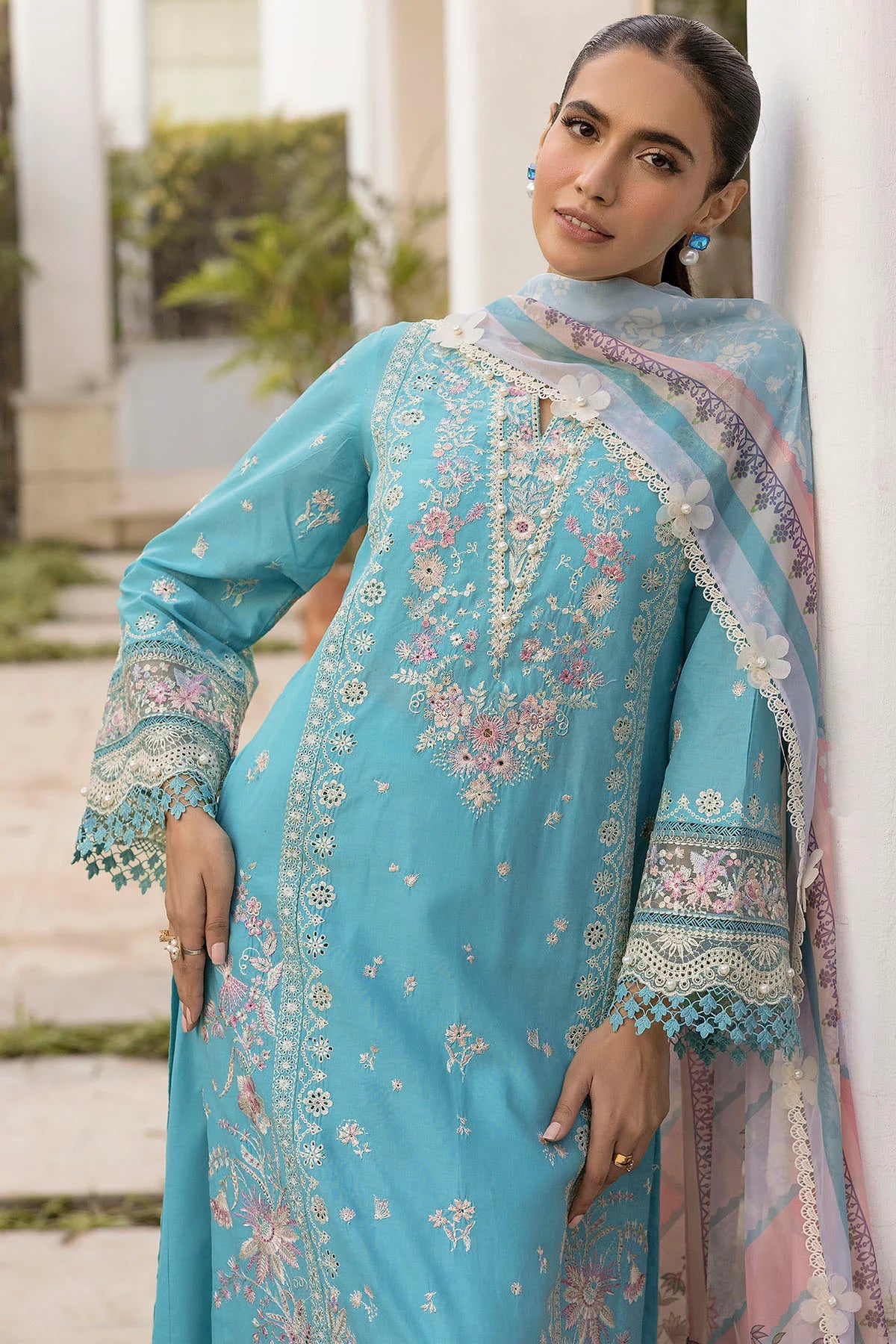 MOTIFZ PREMIUM LAWN 5317-SERA-PHINE EMBROIDERED LAWN UNSTITCHED