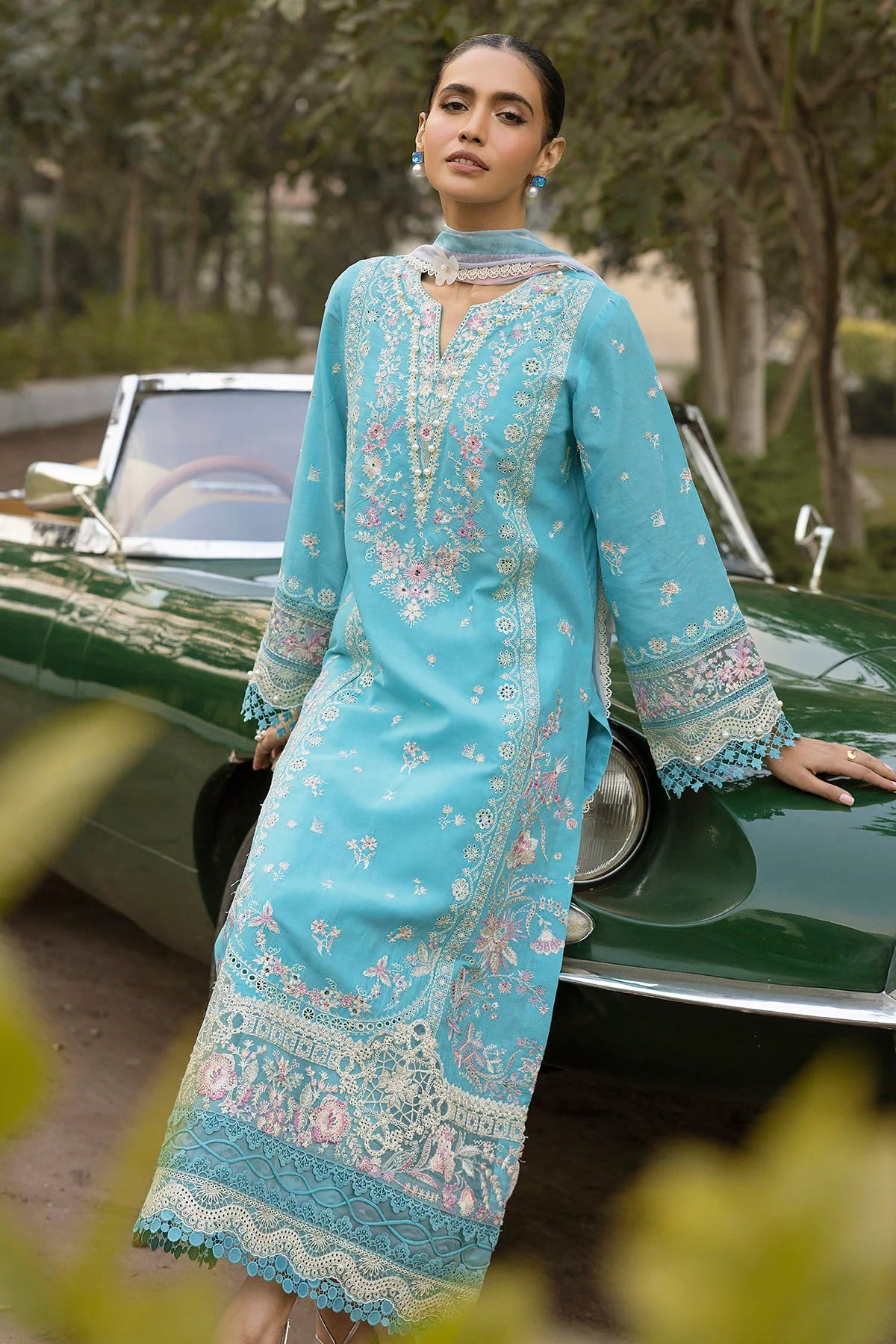 MOTIFZ PREMIUM LAWN 5317-SERA-PHINE EMBROIDERED LAWN UNSTITCHED
