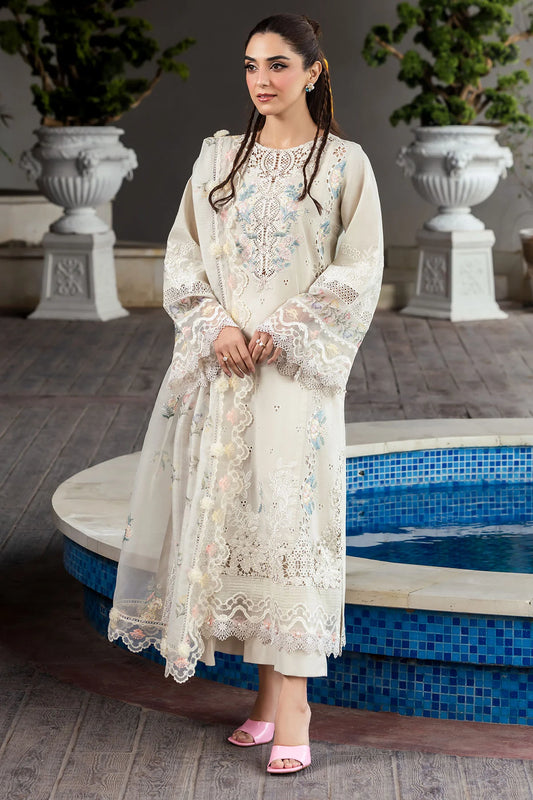 MOTIFZ 5319-MARCELINE EMBROIDERED LAWN UNSTITCHED