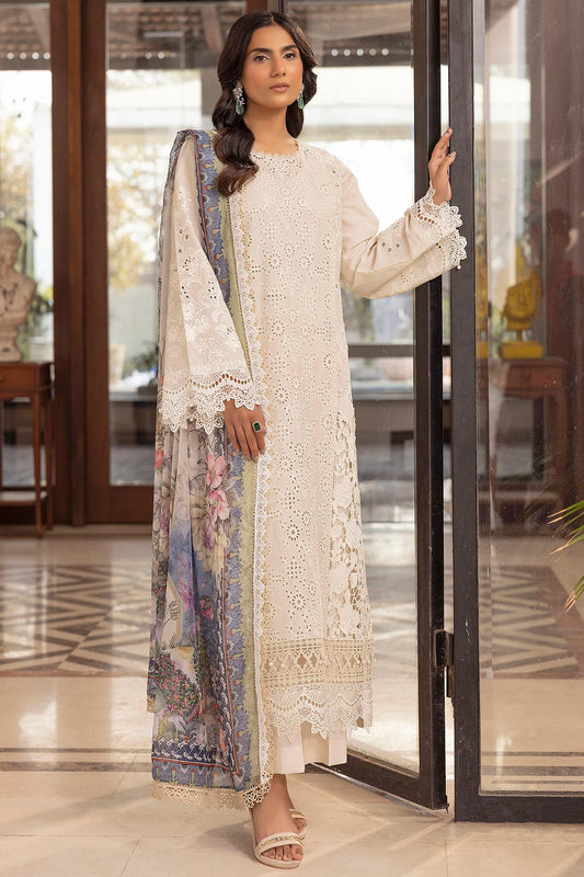 MOTIFZ PREMIUM LAWN 5324-SIDONIE EMBROIDERED LAWN UNSTITCHED