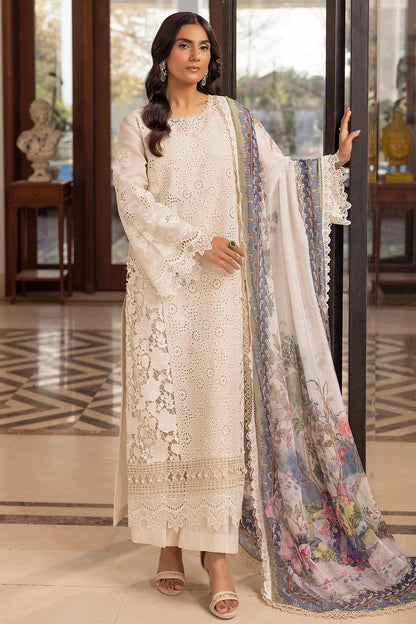MOTIFZ PREMIUM LAWN 5324-SIDONIE EMBROIDERED LAWN UNSTITCHED