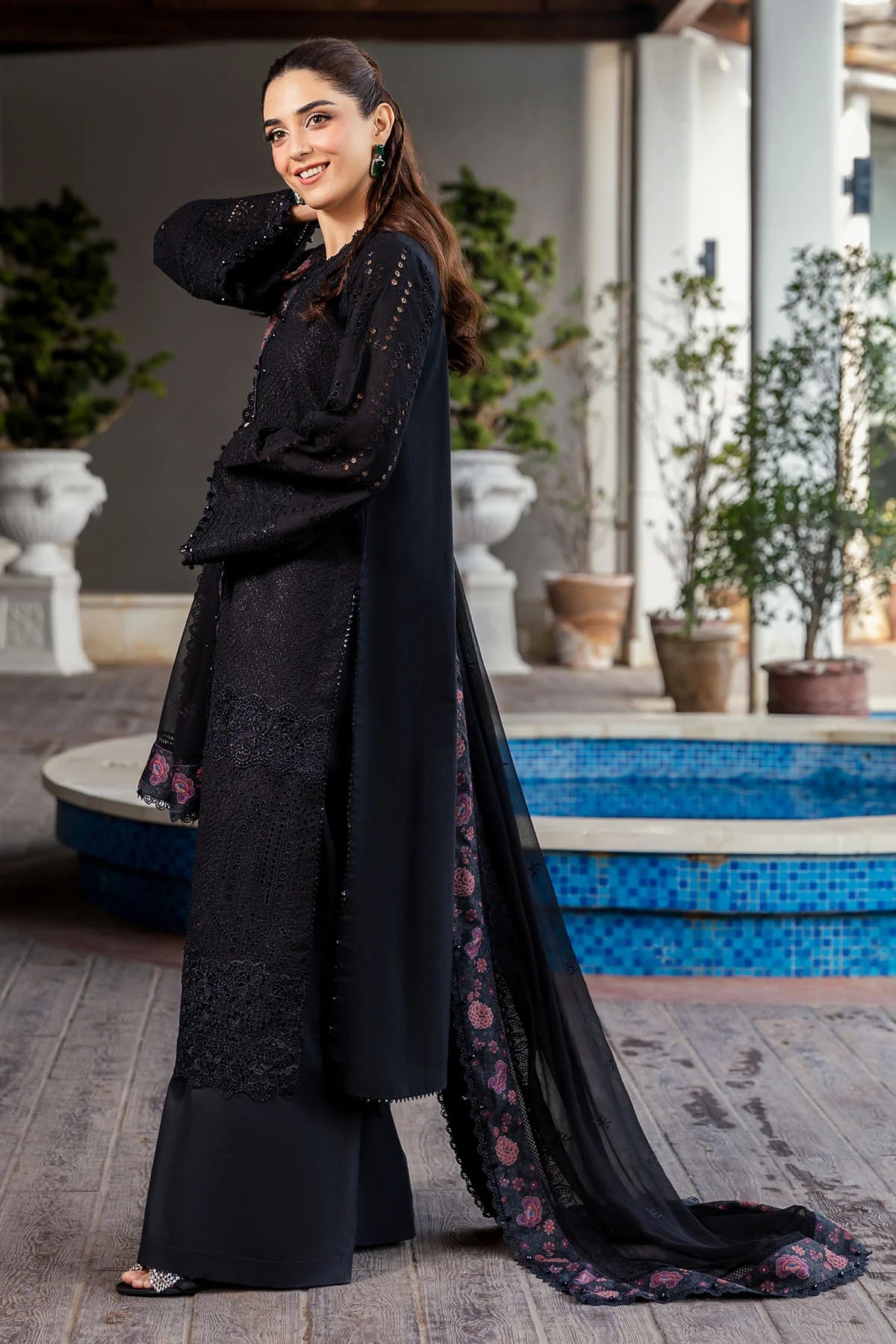 MOTIFZ 5326-COURTNEY EMBROIDERED LAWN UNSTITCHED