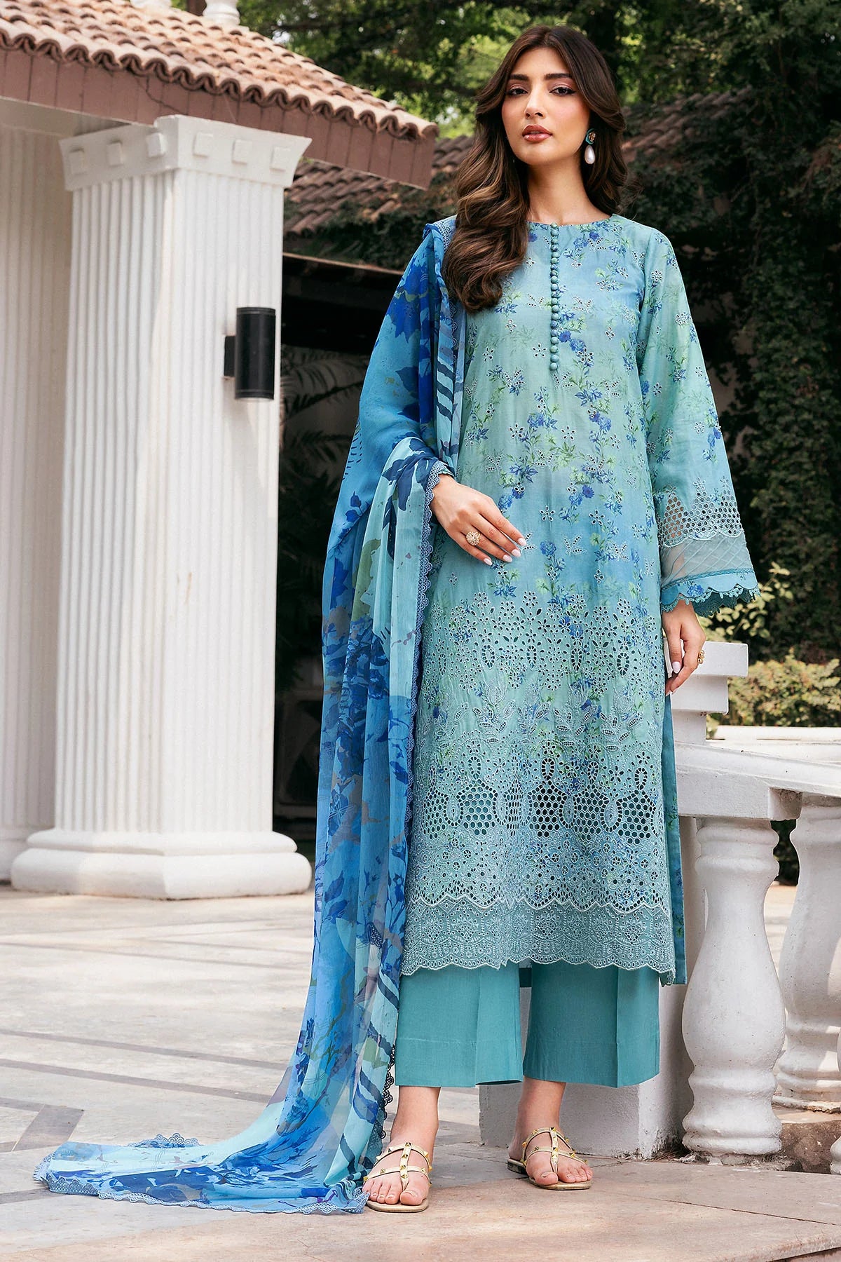 MOTIFZ AMAL 5368-OPAL DIGITAL PRINTED LAWN UNSTITCHED MWU05368-999-OPAL