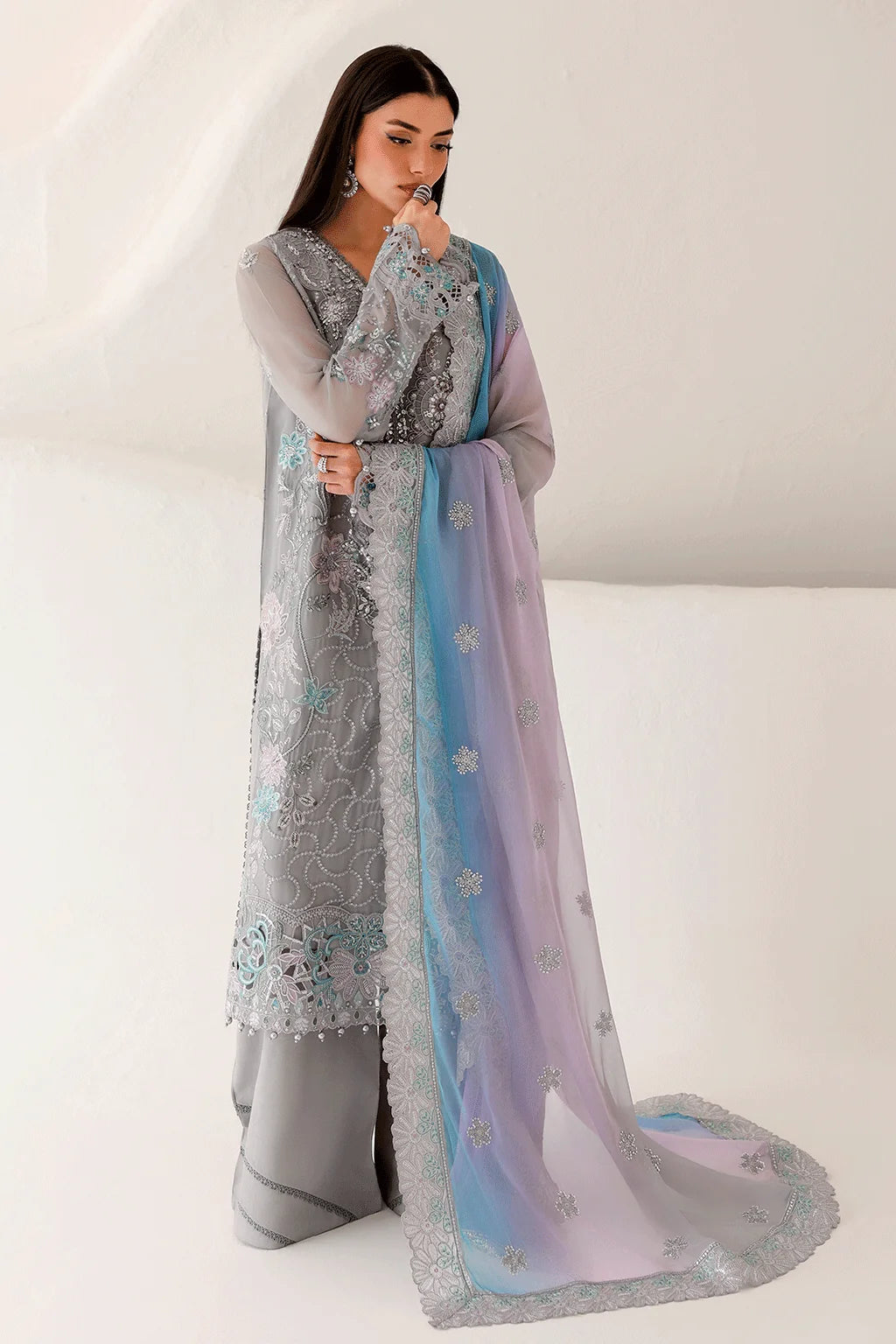 RAMSHA Satrangi Premium Chiffon Vol. 02 ST-201