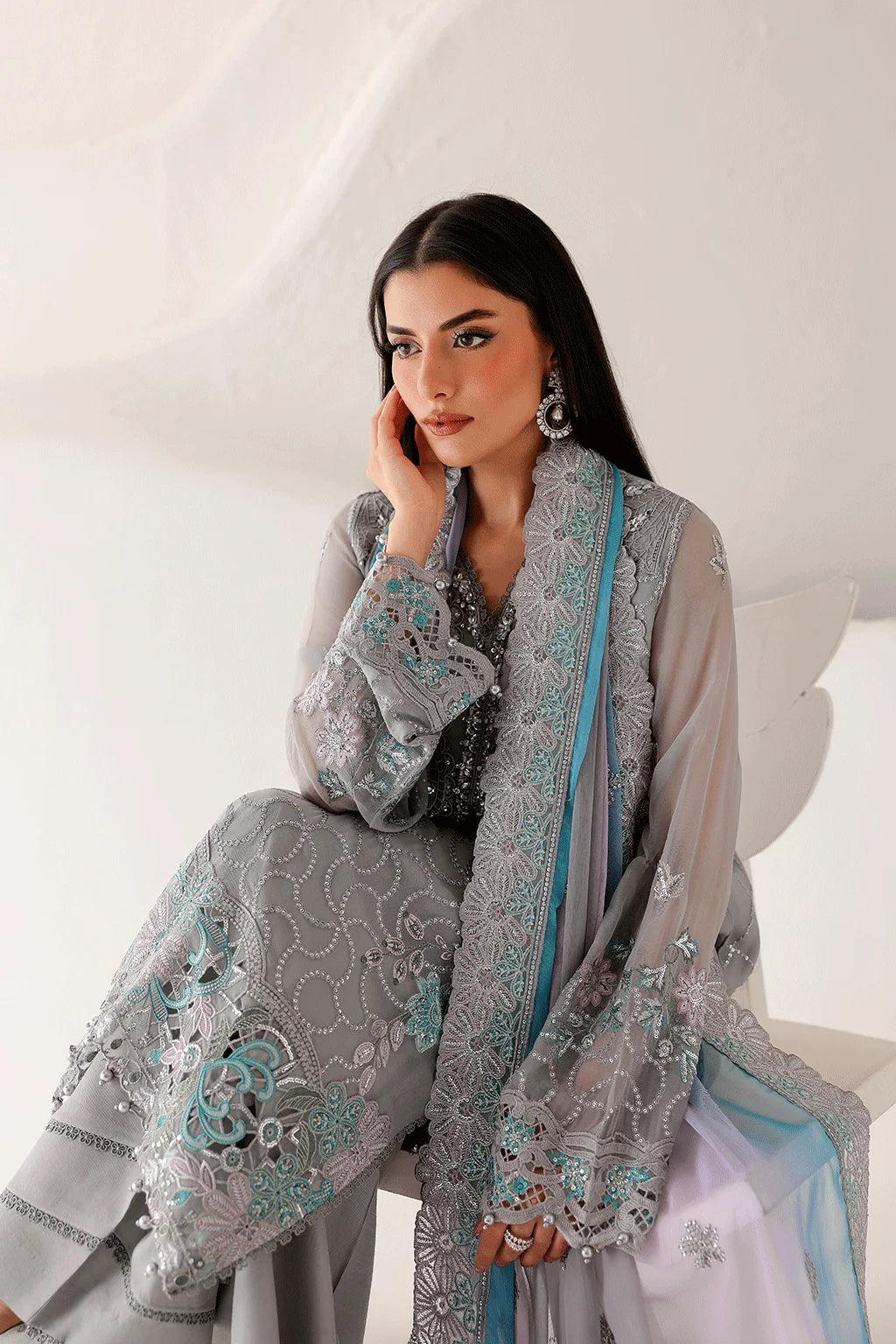 RAMSHA Satrangi Premium Chiffon Vol. 02 ST-201