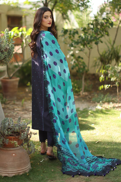 CHARIZMA Combination Unstitched Embroidered Lawn Collection CC6-01