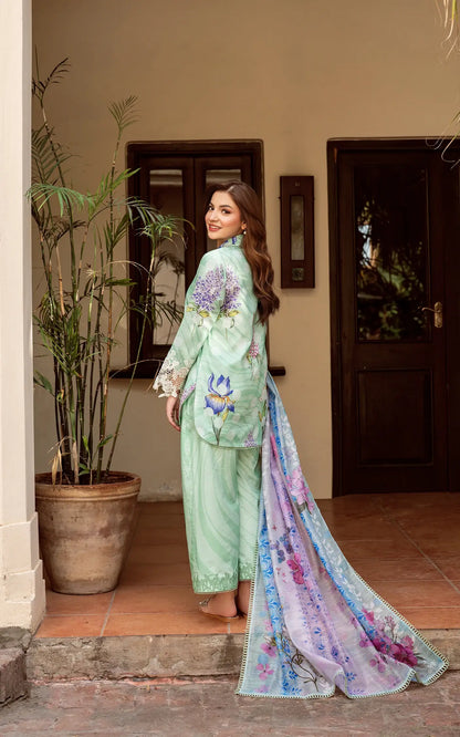 Yakin By Asifa Floral Mist-(YKL25-04)