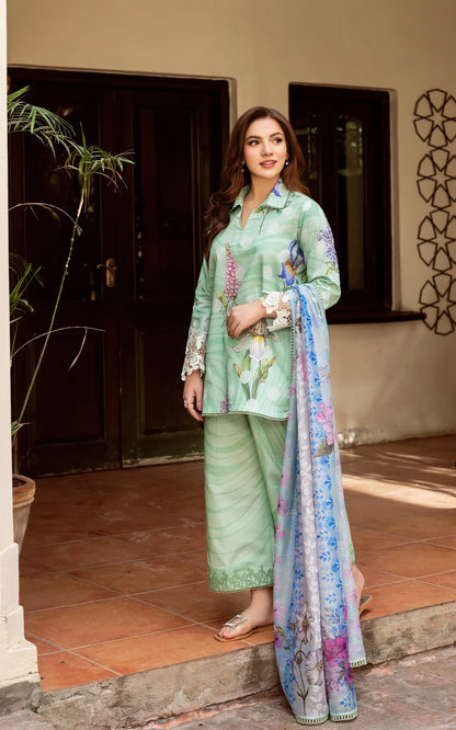 Yakin By Asifa Floral Mist-(YKL25-04)