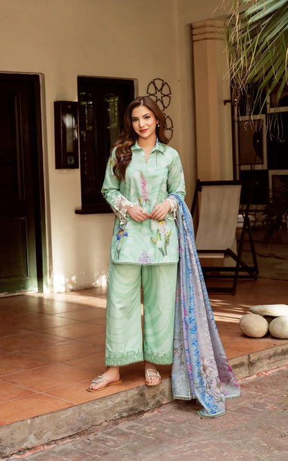 Yakin By Asifa Floral Mist-(YKL25-04)