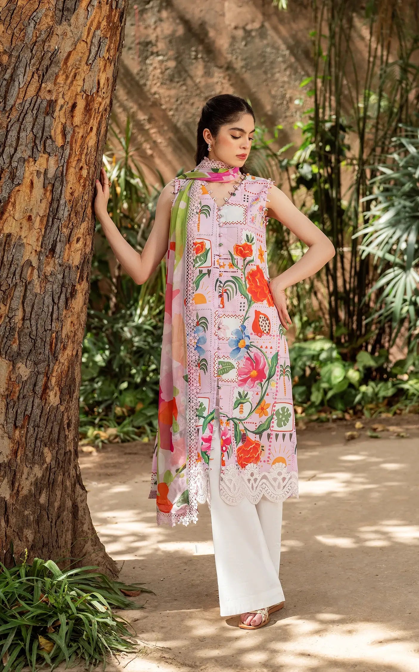 Yakin By Asifa Pastel Bloom-(YKL25-07)