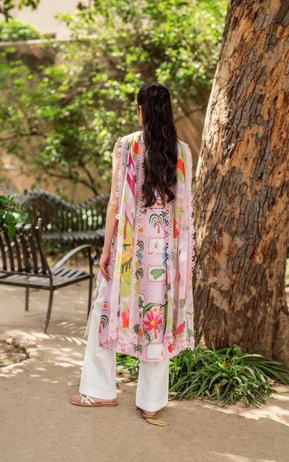 Yakin By Asifa Pastel Bloom-(YKL25-07)