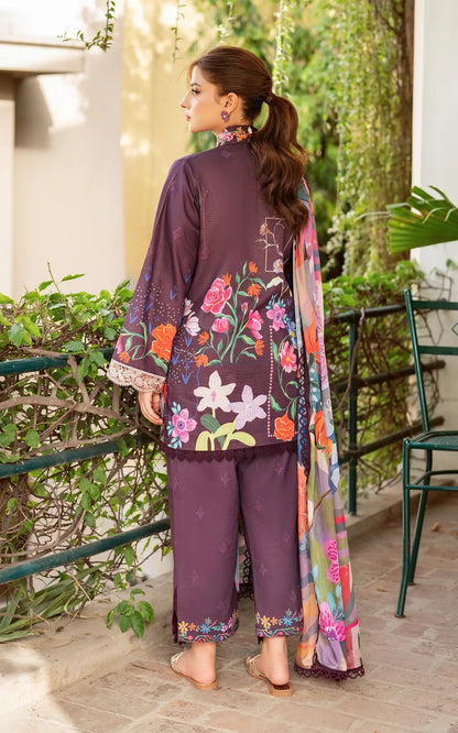 Yakin By Asifa Whimsical Flora-(YKL25-12)