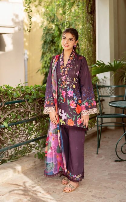 Yakin By Asifa Whimsical Flora-(YKL25-12)
