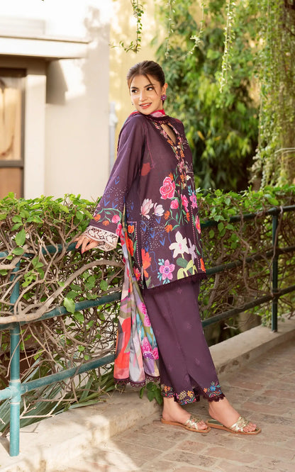 Yakin By Asifa Whimsical Flora-(YKL25-12)