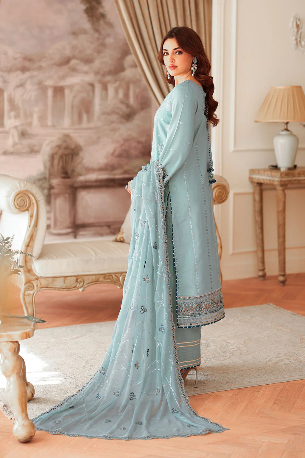RAMSHA Aangan Luxury Rawsilk Vol 01 AA-204