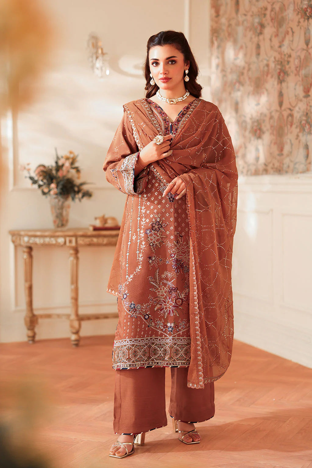 RAMSHA Aangan Luxury Rawsilk Vol 01 AA-205
