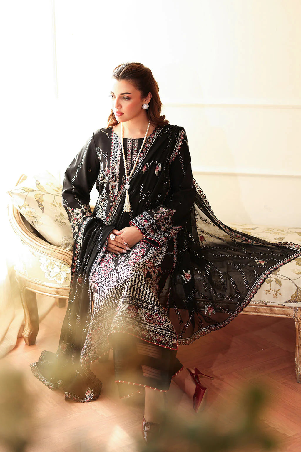 RAMSHA Aangan Luxury Rawsilk Vol 01 AA-206