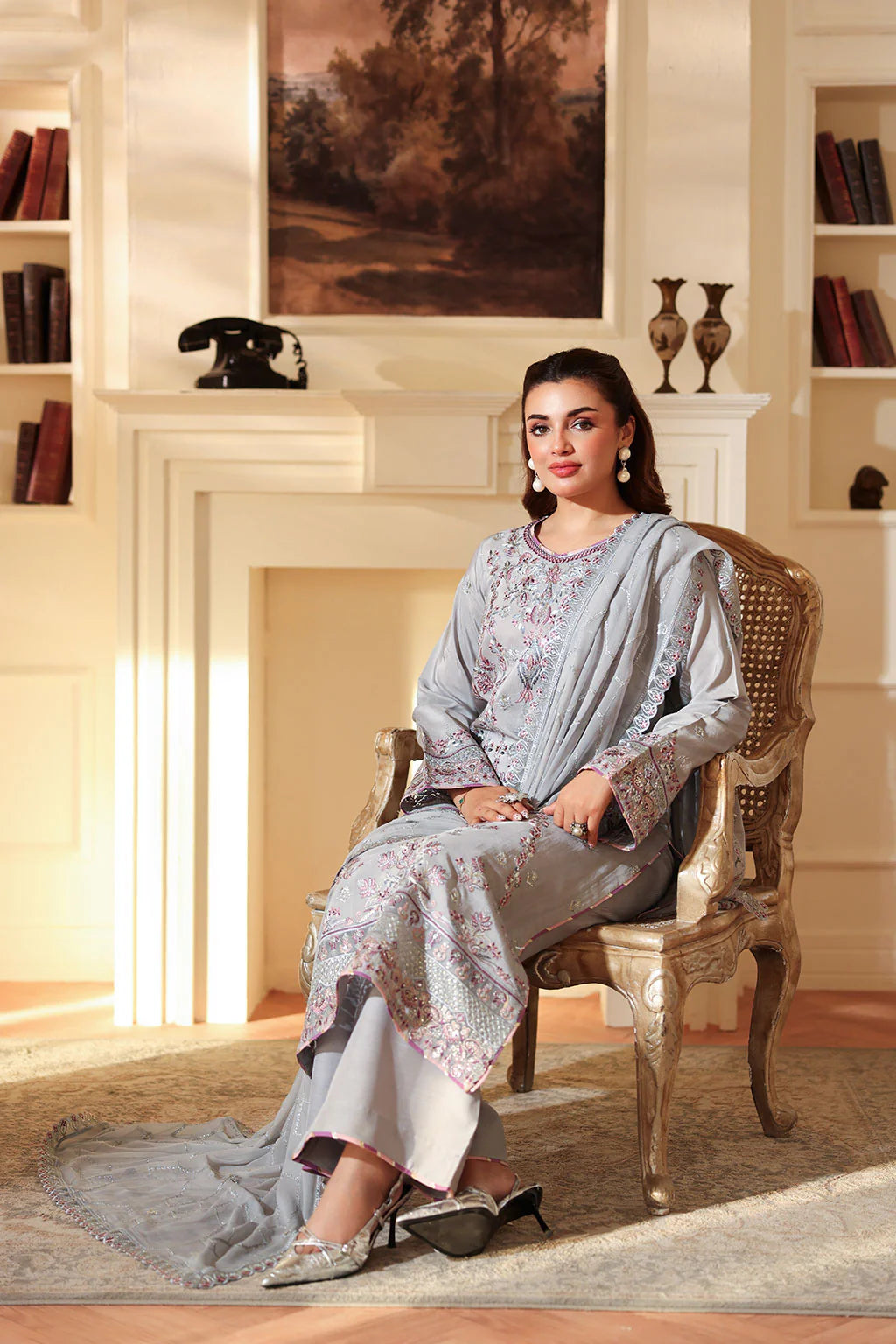 RAMSHA Aangan Luxury Rawsilk Vol - AA-209